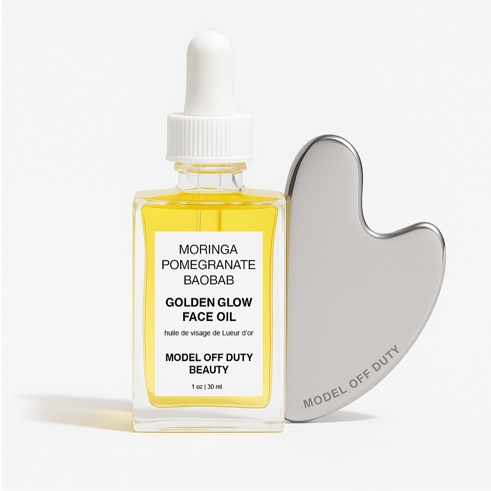 Golden Glow Face Oil with Gua Sha