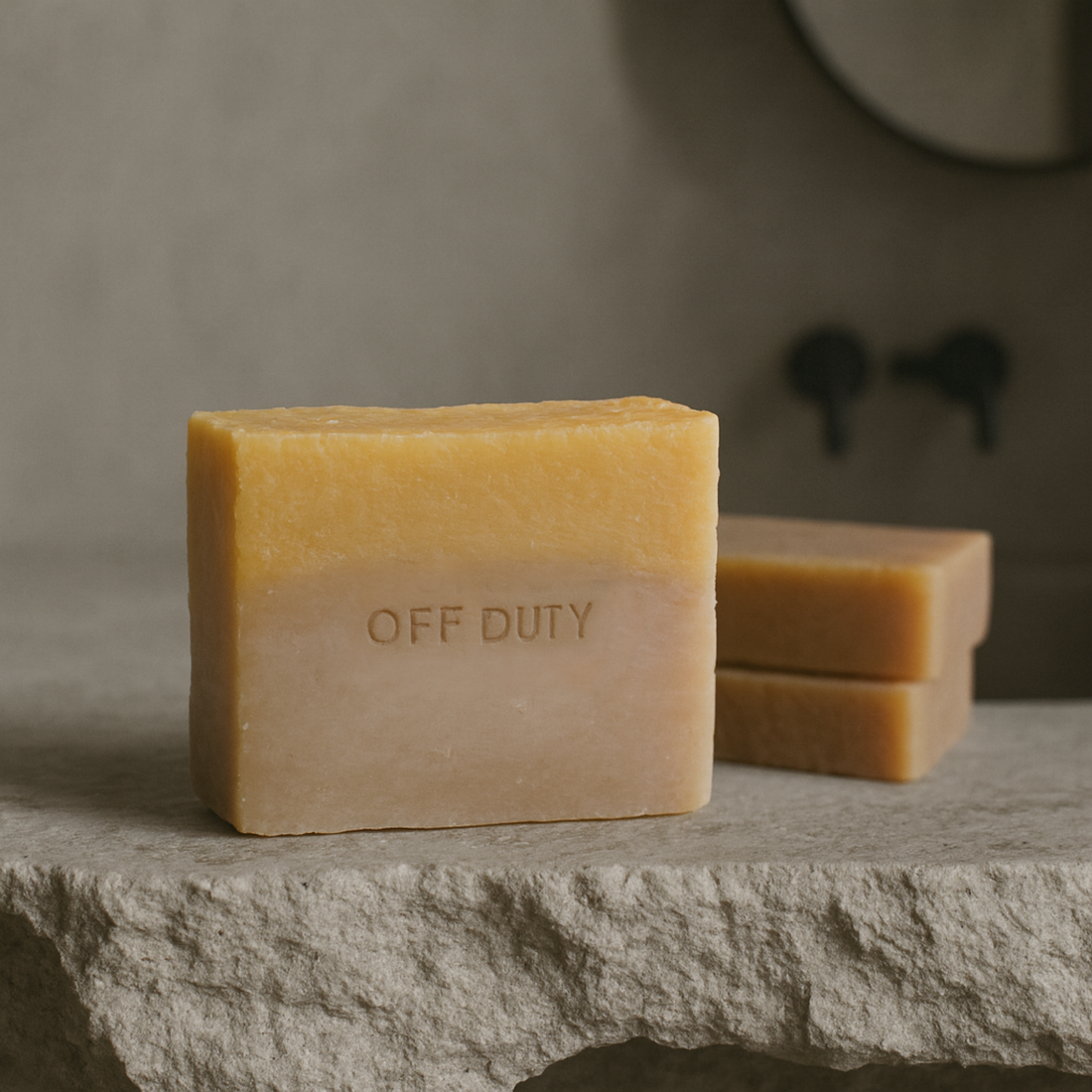 Off Duty Golden Touch - Turmeric Brightening Shea Butter Soap Bar