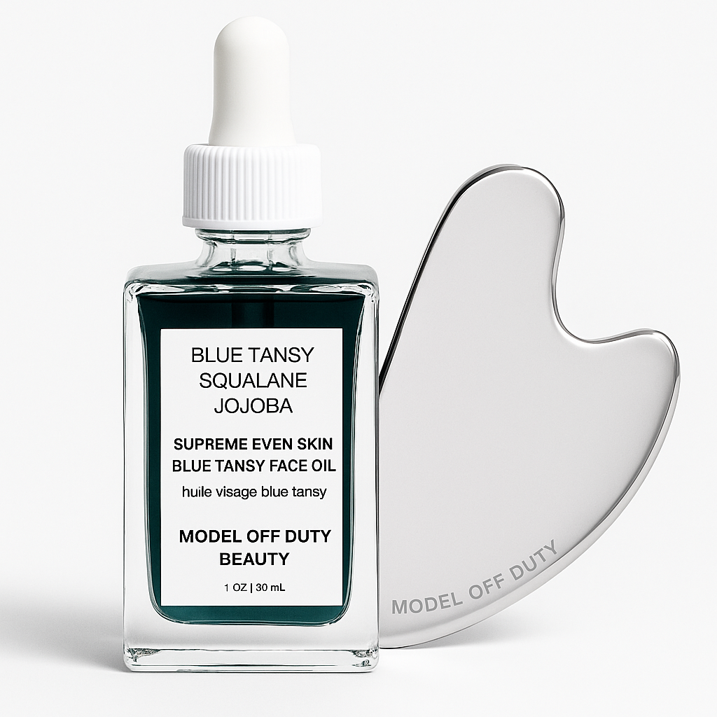 Supreme Even Skin Blue Tansy Face Oil with Gua Sha